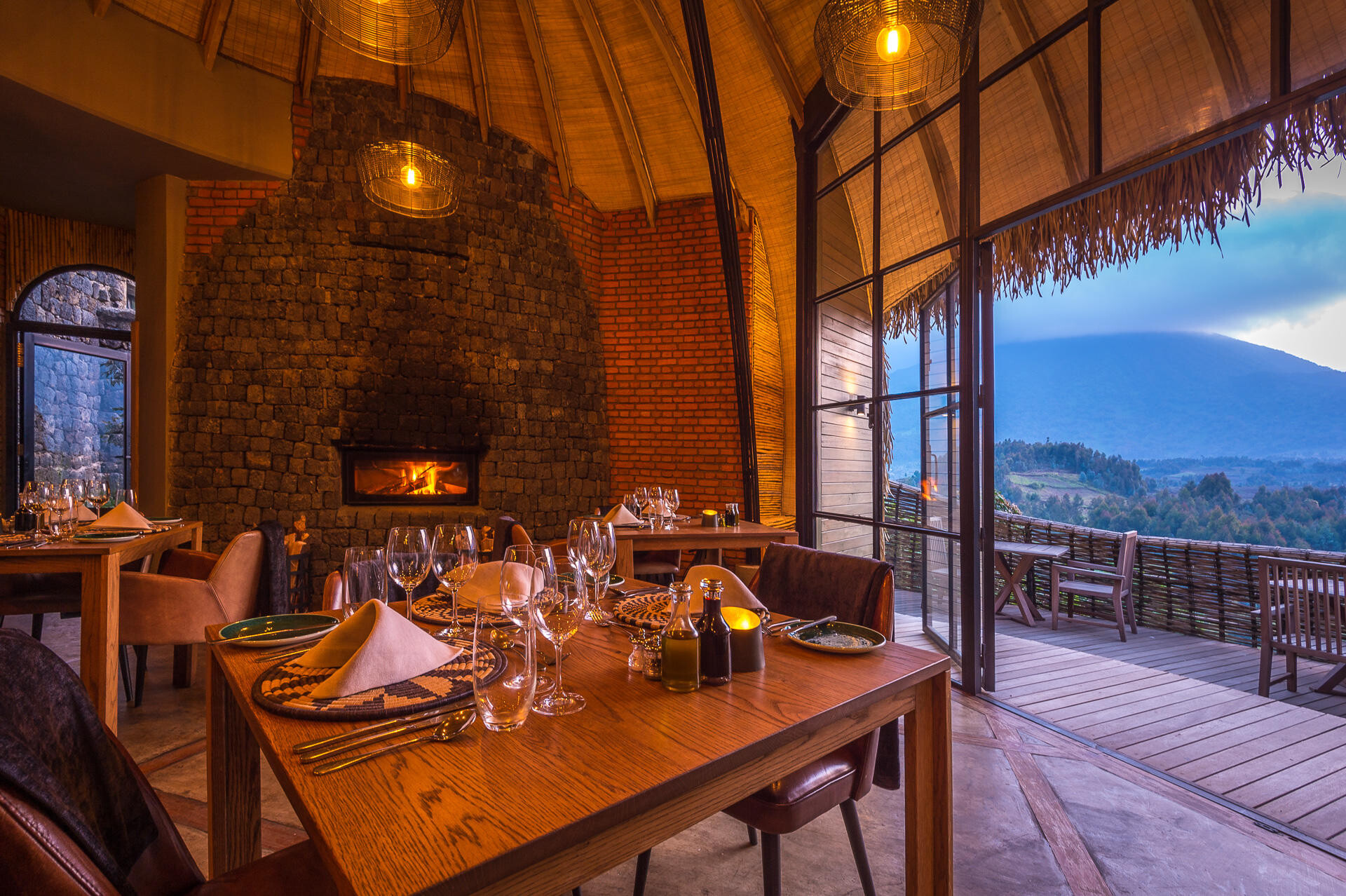 Luxury Dining at Wilderness Bisate
